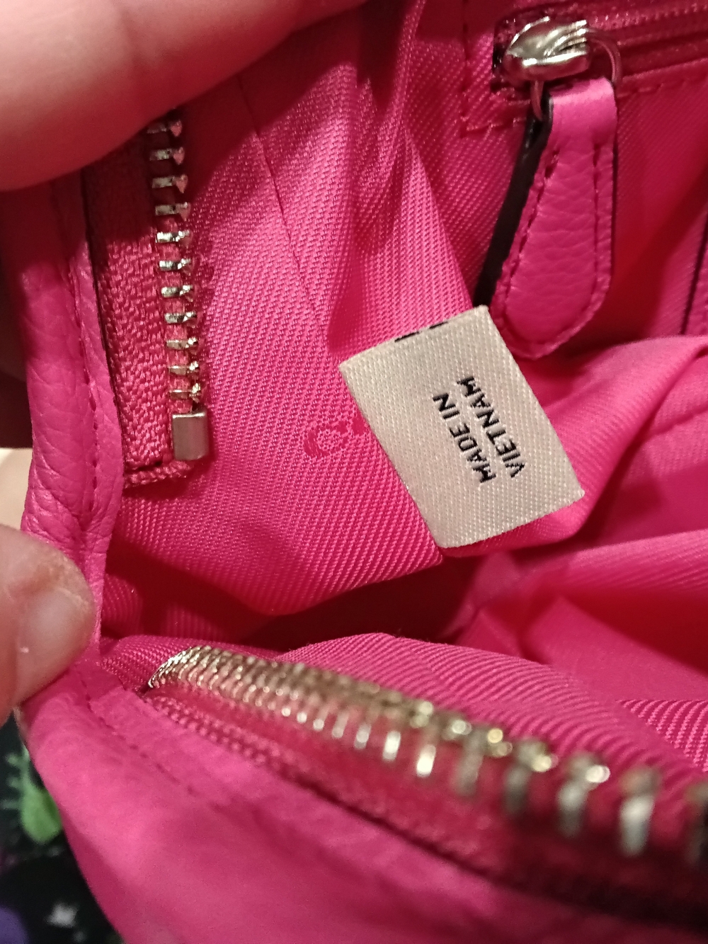 Coach Pebbled Leather Satchel Bag - Pink - Picture 5 of 9